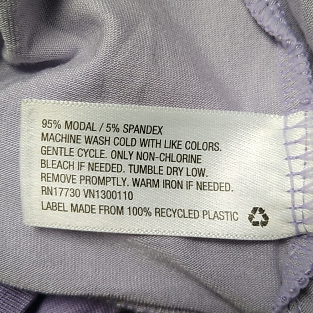 NWT Women's Beautifully Soft Fleece Tie Dye Lounge Sweatshirt - Size 1X - Picture 8 of 8